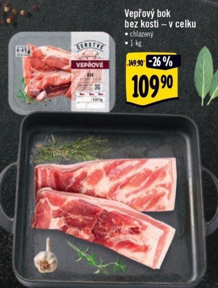 Vepřový bok bez kosti Albert