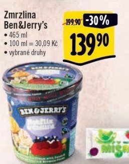 Zmrzlina v kelímku Ben&amp