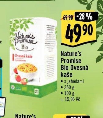 Nature's Promise Bio Ovesná kaše