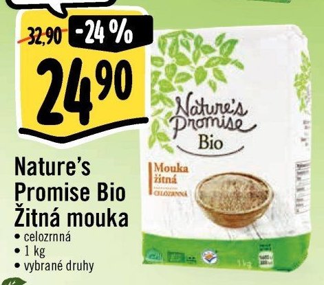 Nature's Promise Bio Žitná mouka