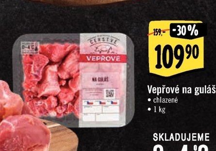 Vepřové na guláš