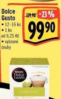 Kapsle Dolce Gusto Nescafé