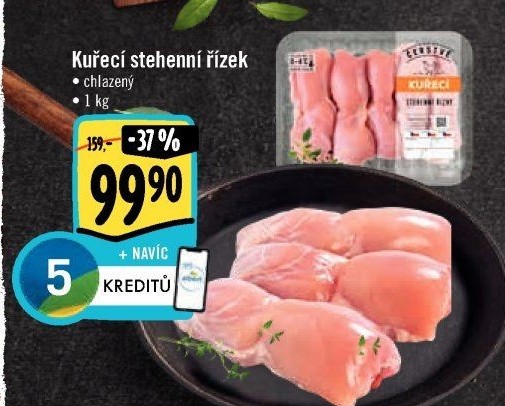 Kuřecí stehenní řízek Albert