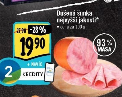Šunka dušená nejvyšší jakosti