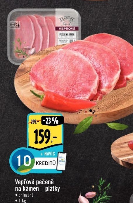 Vepřová pečeně na kámen Albert