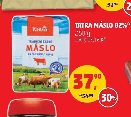 TATRA MÁSLO 82%