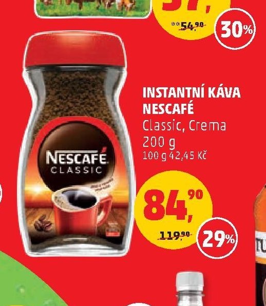INSTANTNÍ KÁVA NESCAFÉ Classic, Crema