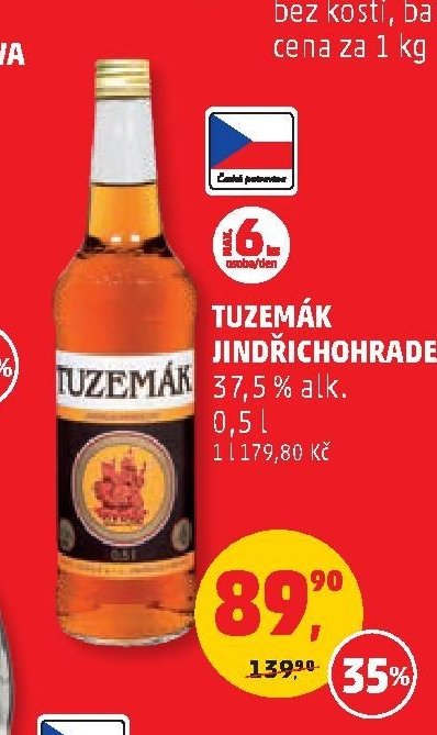 TUZEMÁK JINDŘICHOHRADECKÝ