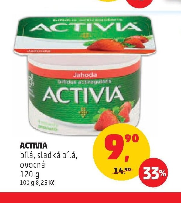 Activia jahoda