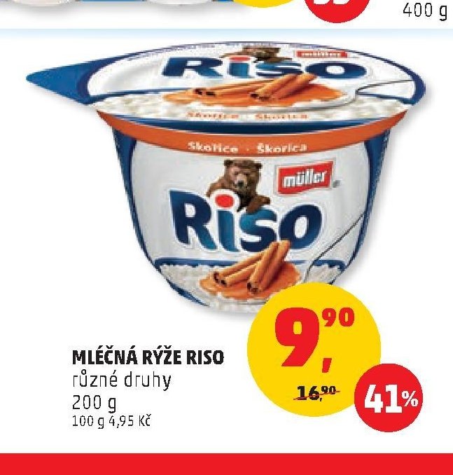 Mléčná rýže Riso