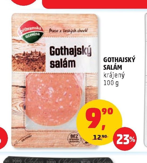 GOTHAJSKÝ SALÁM krájený