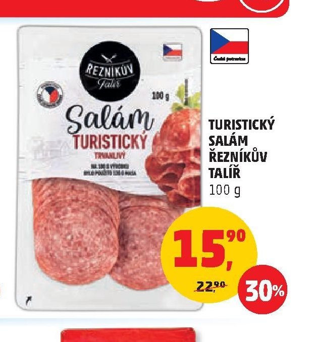 TURISTICKÝ SALÁM ŘEZNÍKŮV TALÍŘ