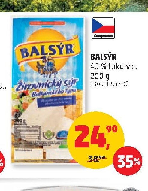 BALSÝR 45 % tuku v s.
