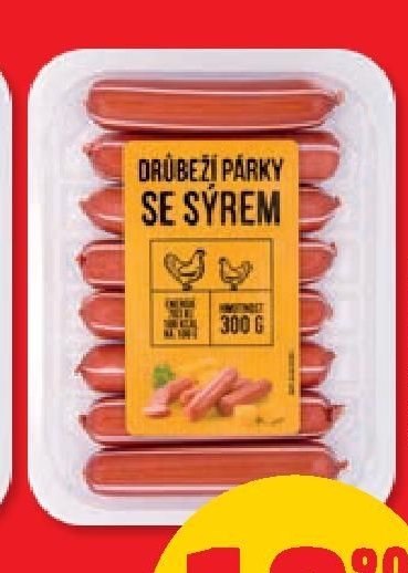 DRŮBEŽÍ PÁRKY SE SÝREM