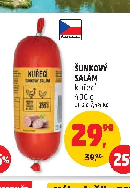 ŠUNKOVÝ SALÁM kuřecí