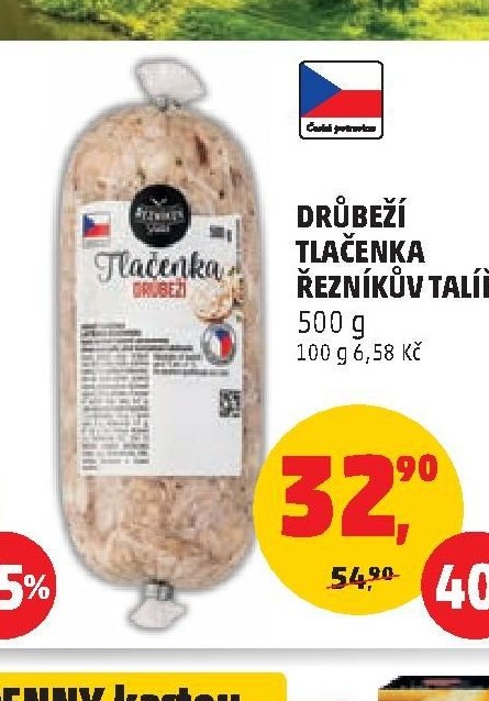 DRŮBEŽÍ TLAČENKA ŘEZNÍKŮV TALÍŘ