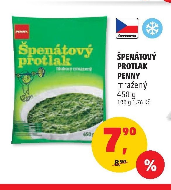 ŠPENÁTOVÝ PROTLAK PENNY