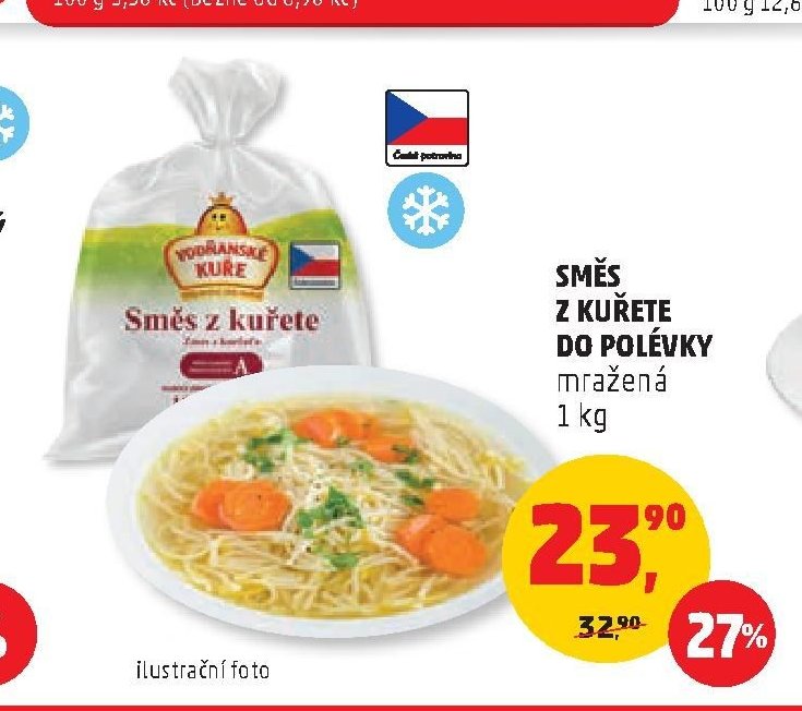 SMĚS Z KUŘETE DO POLÉVKY mražená
