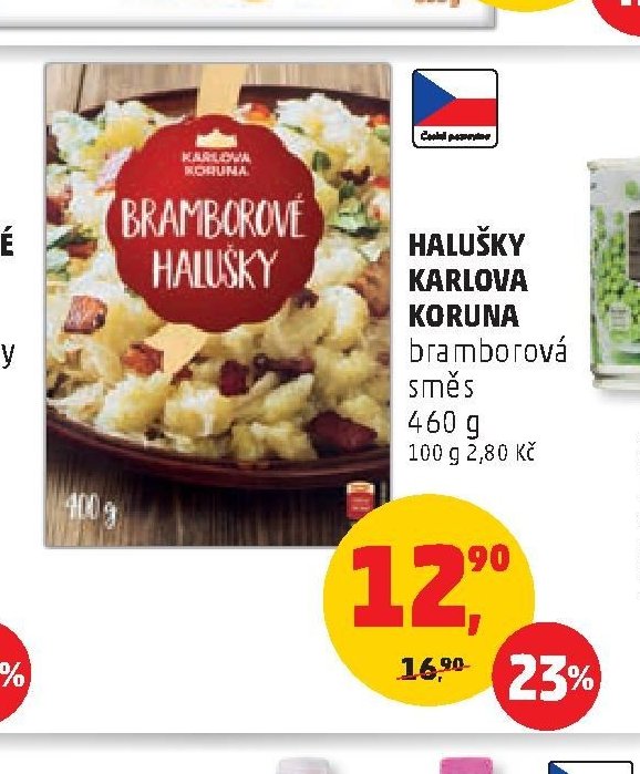 Halušky Karlova Koruna bramborová směs 460 g