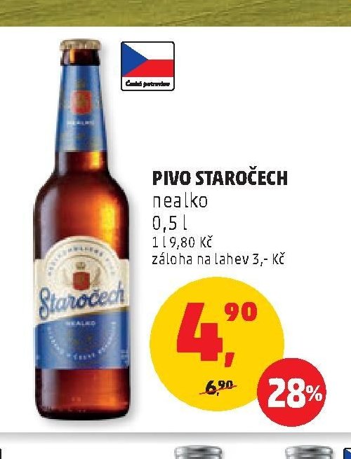 Pivo Staročech nealko