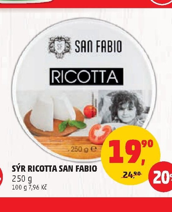 Sýr Ricotta San Fabio