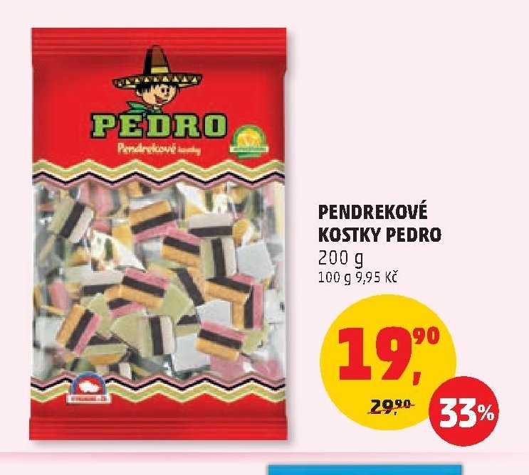 PENDREKOVÉ KOSTKY PEDRO