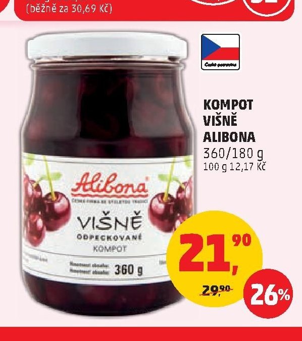 KOMPOT VIŠNĚ ALIBONA