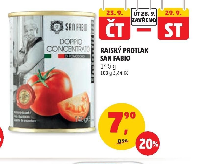 RAJSKÝ PROTLAK SAN FABIO