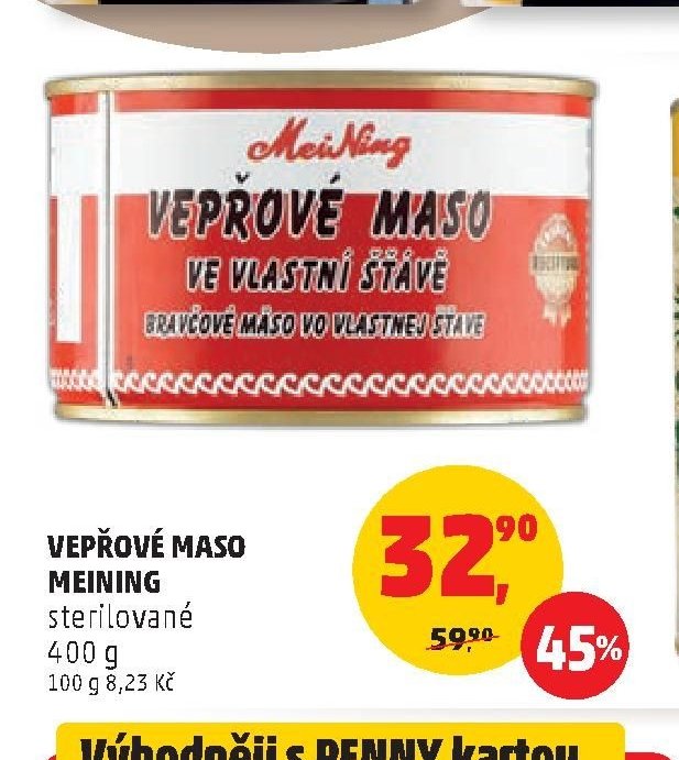 VEPŘOVÉ MASO MEINING