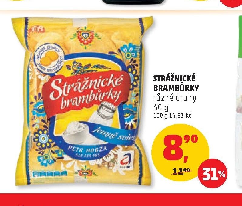 STRÁŽNICKÉ BRAMBŮRKY různé druhy