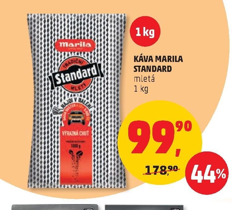 KÁVA MARILA STANDARD mletá 1 kg