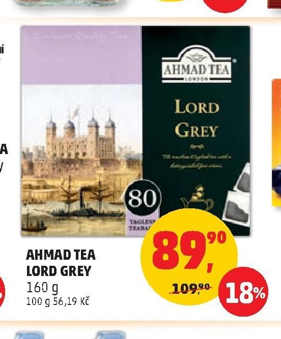 AHMAD TEA LORD GREY 160 g