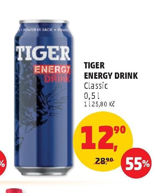 TIGER ENERGY DRINK Classic 0,5 l