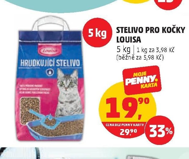 Stelivo pro kočky Louisa