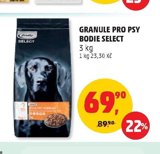 Granule pro psy Bodie Select