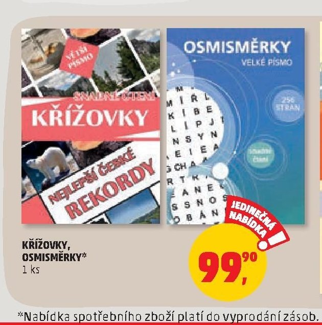 Křížovky, osmisměrky*