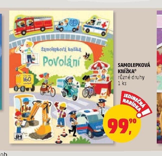 Samolepková knížka*
