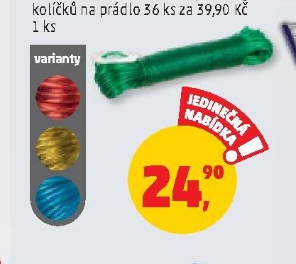 ŠŇŮRA NA PRÁDLO