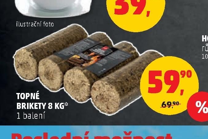 TOPNÉ BRIKETY 8 KG*