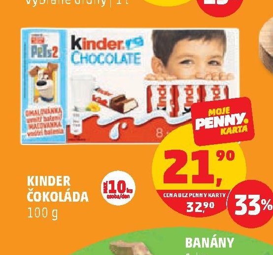 Kinder čokoláda