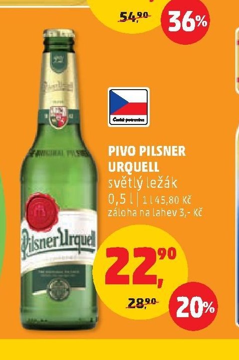 Pivo Pilsner Urquell