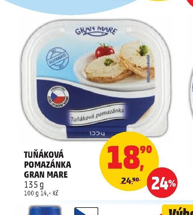 Tuňáková pomazánka Gran Mare