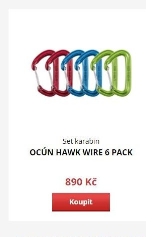 Set karabin OCÚN HAWK WIRE 6 PACK