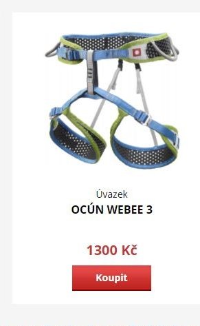 Úvazek OCÚN WEBEE 3
