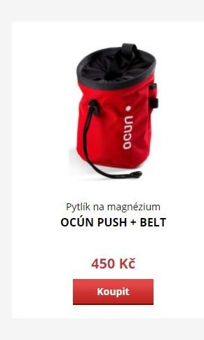 Pytlík na magnézium OCÚN PUSH + BELT