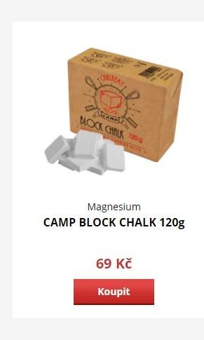 Magnesium CAMP BLOCK CHALK 120g