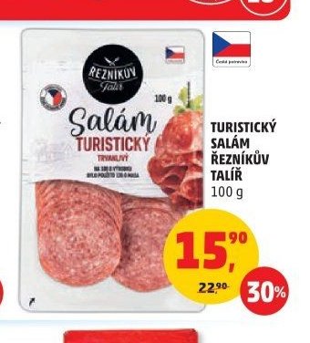 TURISTICKÝ SALÁM ŘEZNÍKŮV TALÍŘ