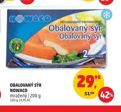 OBALOVANÝ SÝR NOWACO