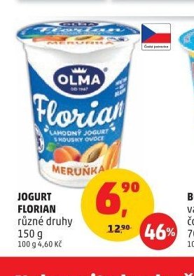 JOGURT FLORIAN různé druhy
