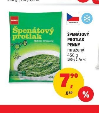 ŠPENÁTOVÝ PROTLAK PENNY 450 g